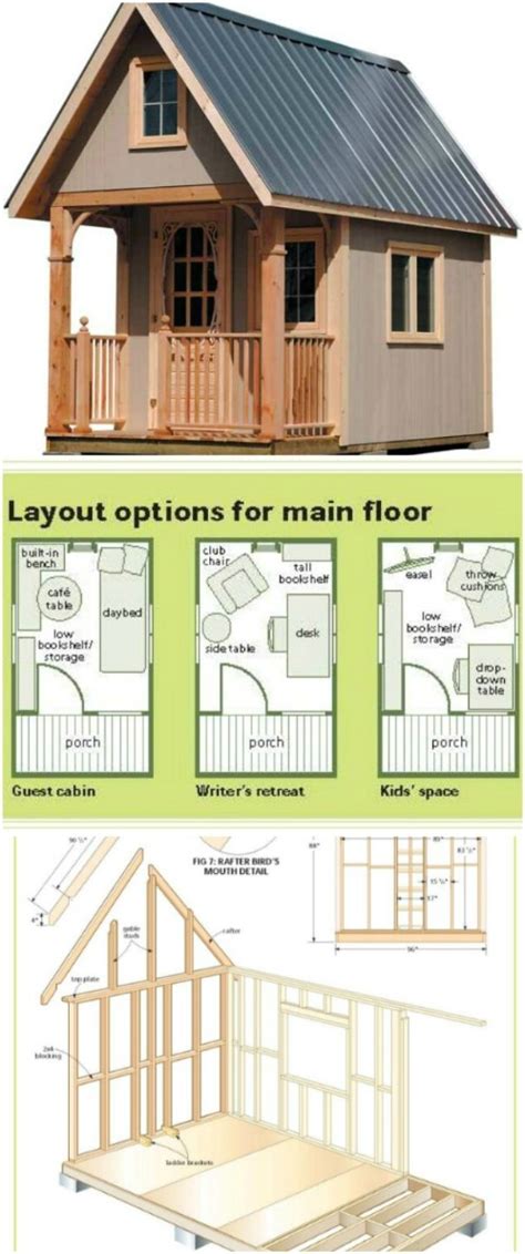 free tiny house plans with material list